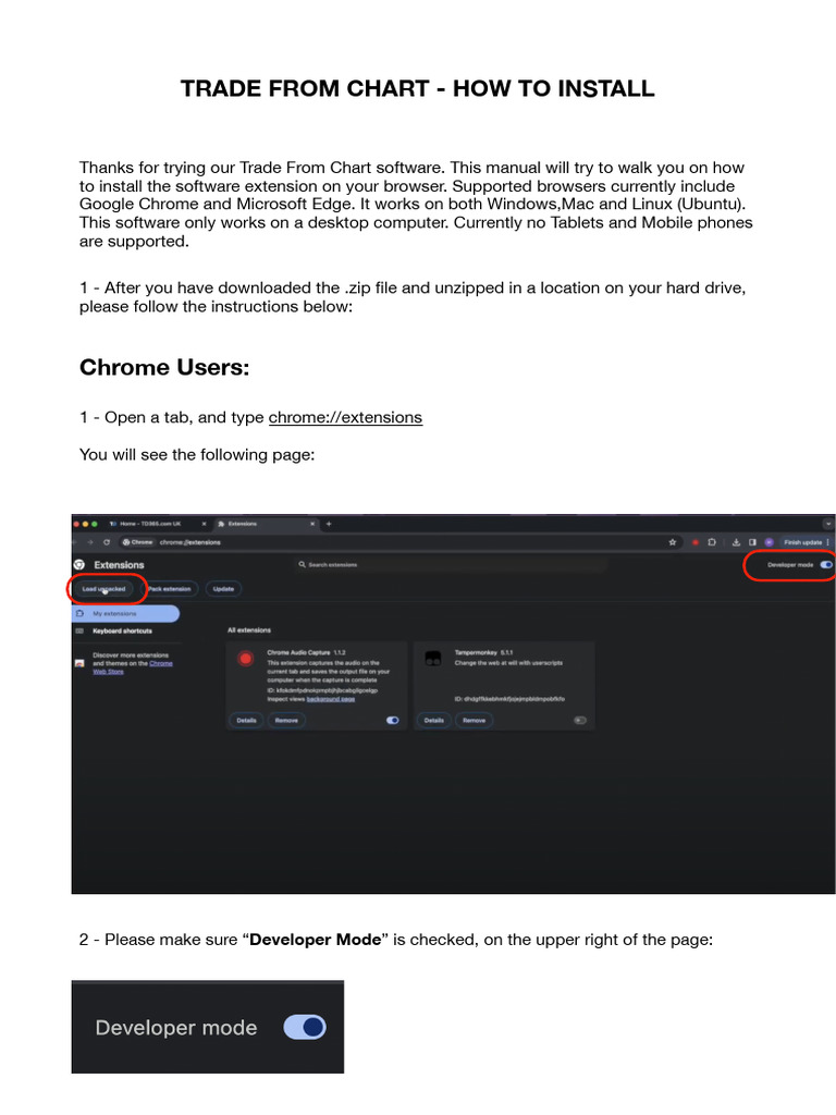 Install TFC on Linux and Browsers | PDF