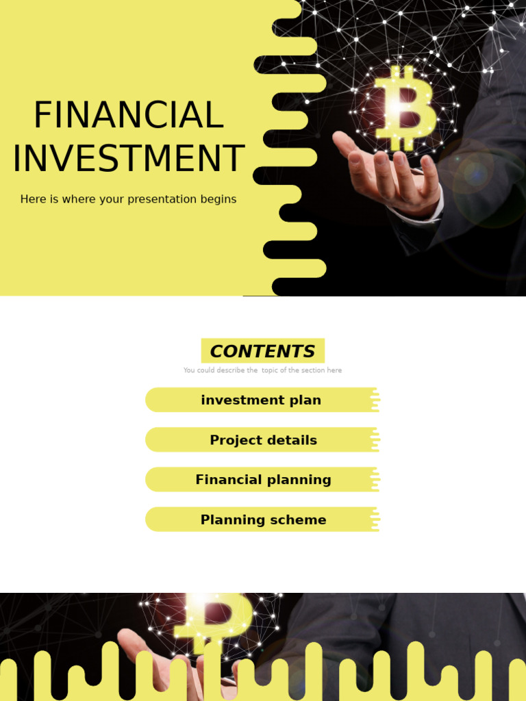 Financial Investment: Here Is Where Your Presentation Begins | PDF ...