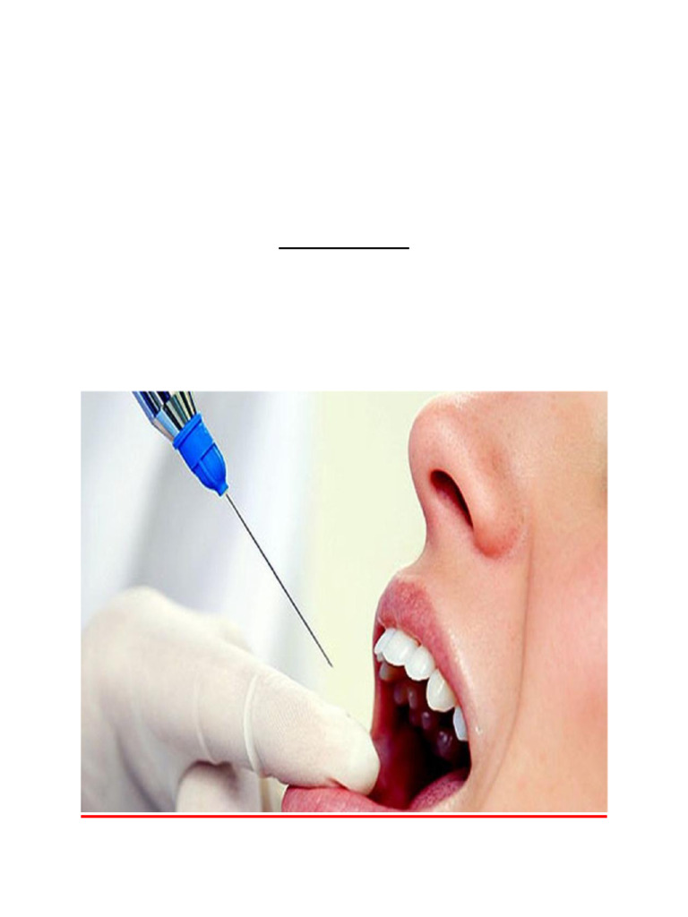 Local Anesthesia Pdf 141839 Pdf Anesthesia Clinical Medicine