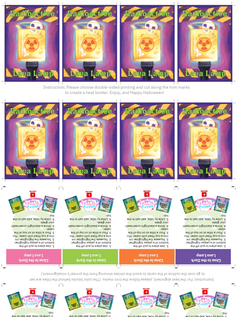 Science+Halloween+Cards PDF+ | PDF | Printing | Office Equipment