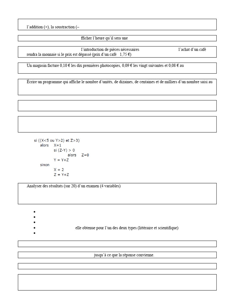 Programmes de calcul et validation en Python | PDF | Méthodes et ...