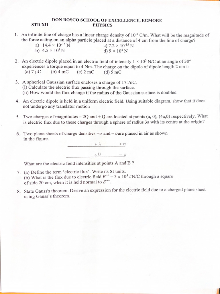 Class Test - 2 - Sai | PDF