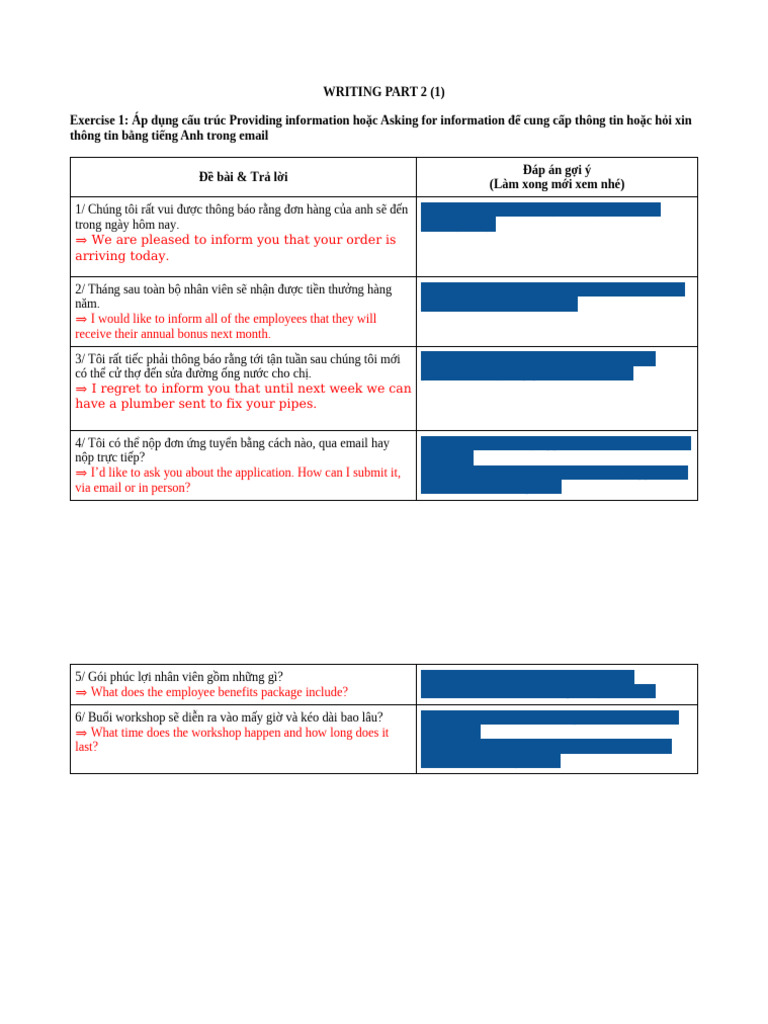 Exercise 1 WP2 | PDF