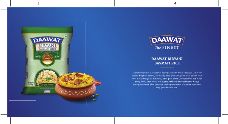 Daawat Brochure - 8X8 - AW Part 1 CTP-05 | PDF
