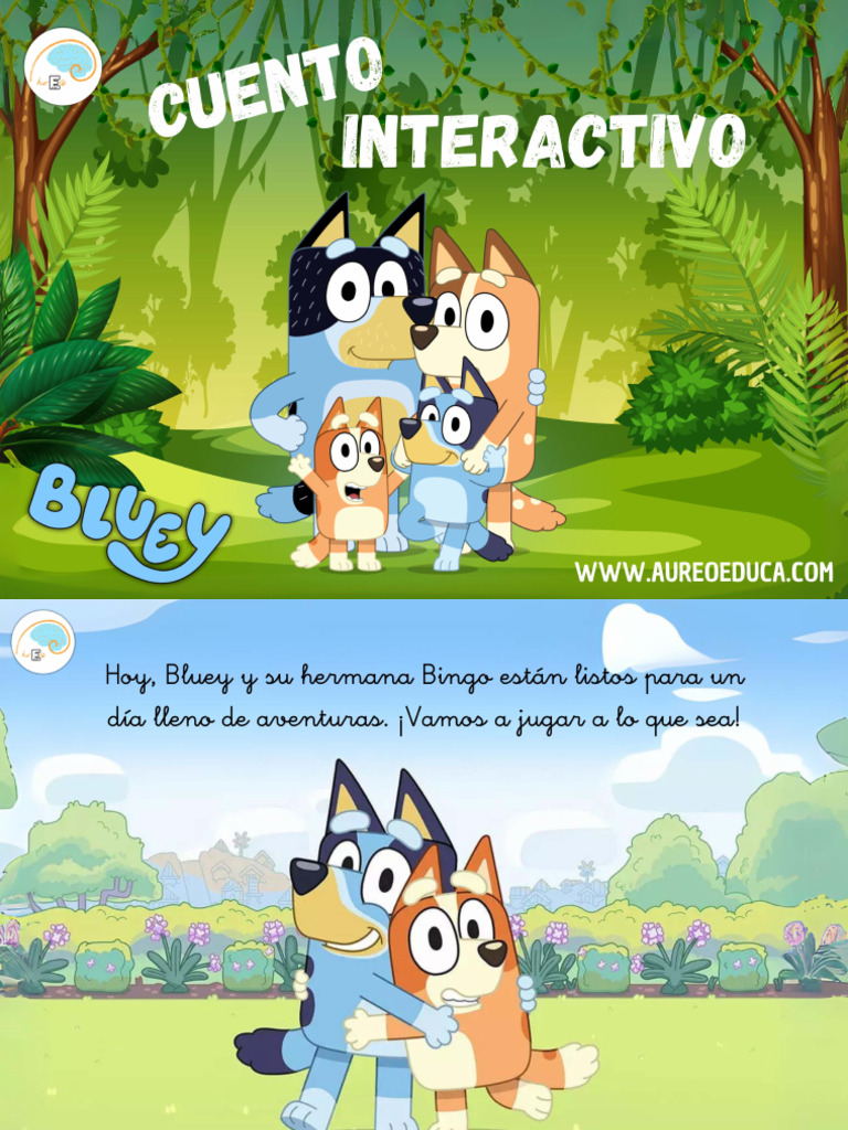 Educa Crea Un Cuento Con Bluey PDF