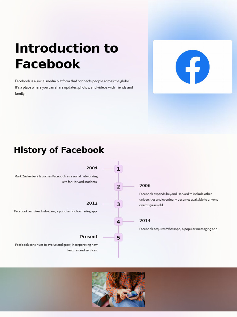 Introduction to Facebook Overview | PDF | Facebook | Social Media