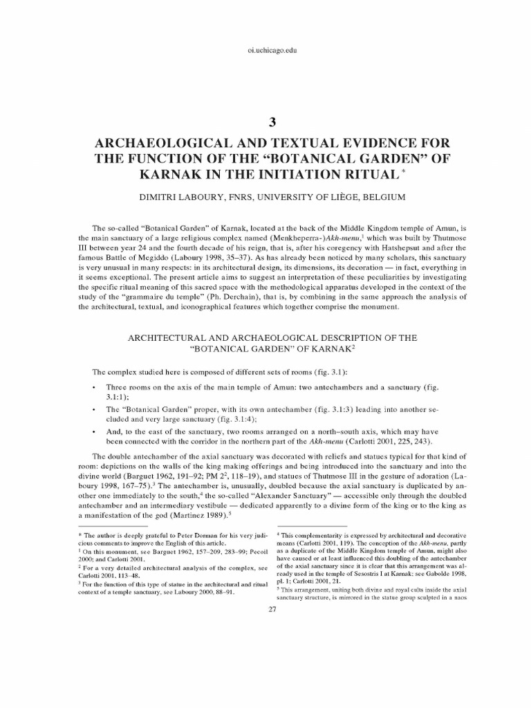Archaeological and Textual Evidence For | PDF