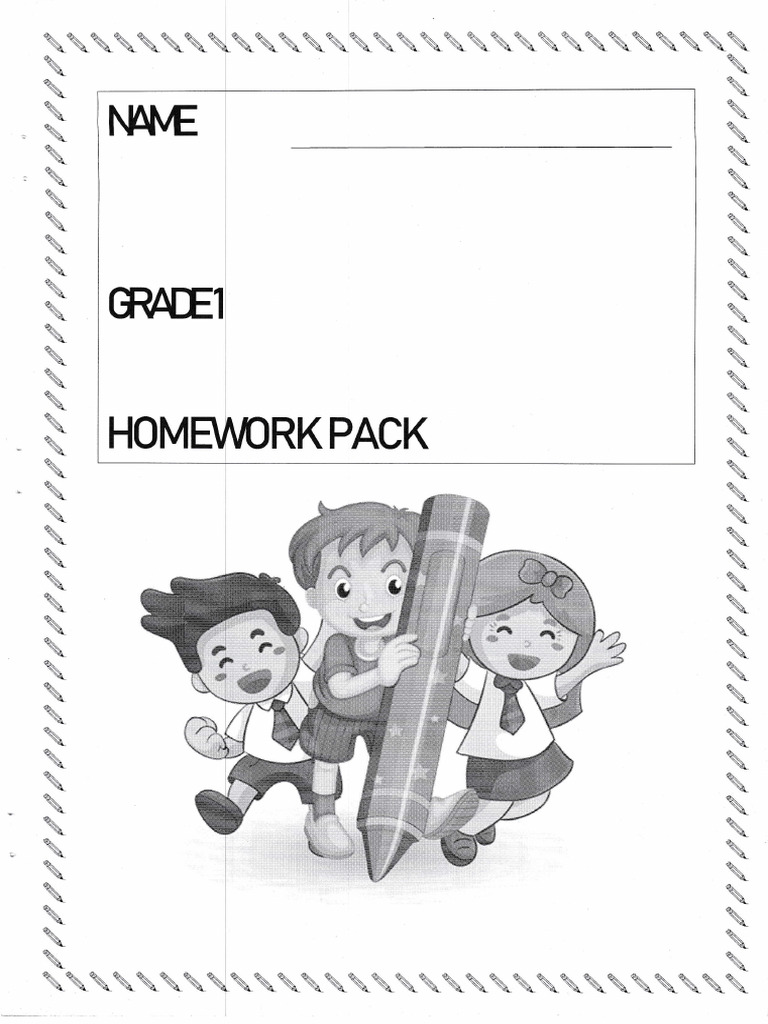 Grade 1 Homework Pack | PDF