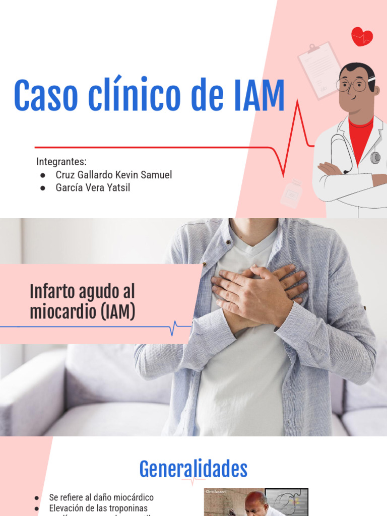 IAM. Caso clinico | PDF | Infarto de miocardio | Medicina CLINICA