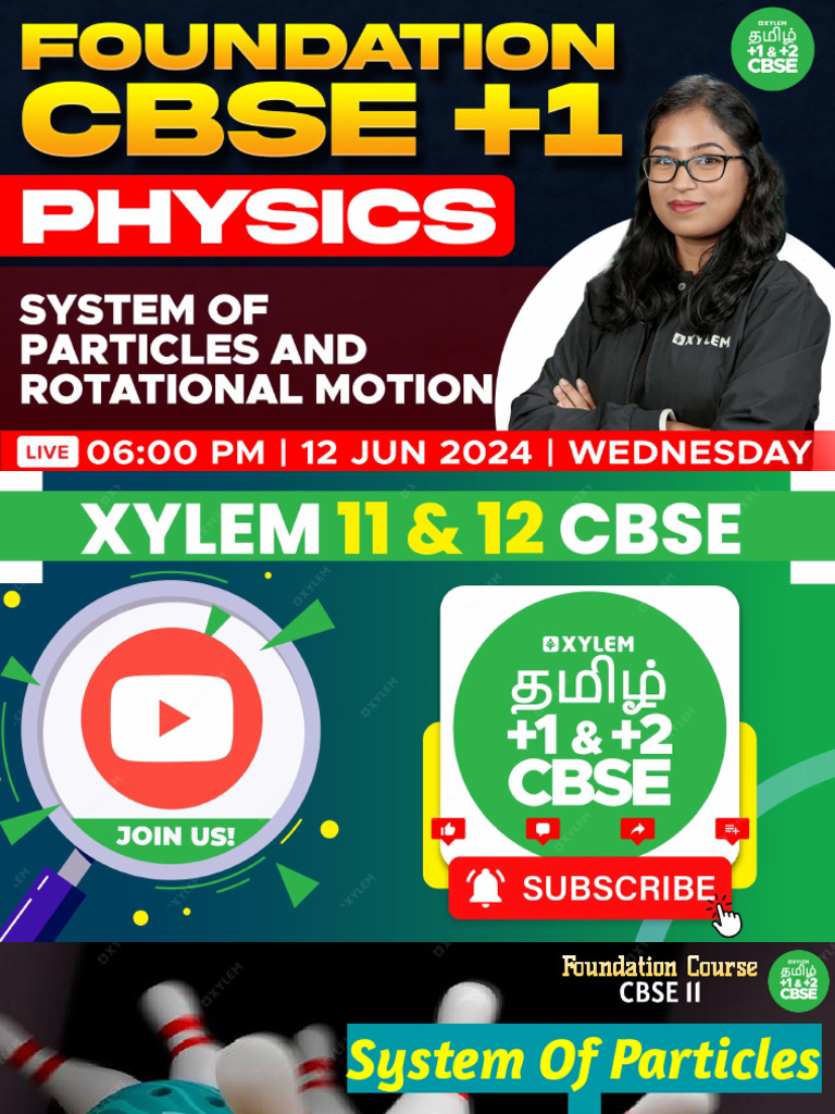 System of Particle and Rotational Motion Notes Foundation Course | PDF ...