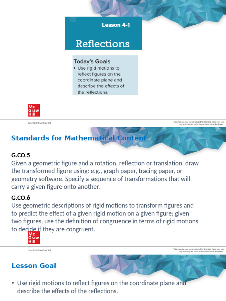 4.1 Reveal Geometry | PDF | Geometry | Mathematical Physics