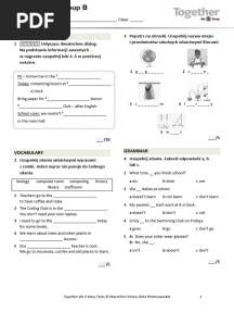 Together Kl5 U1 Unit Test Standard B