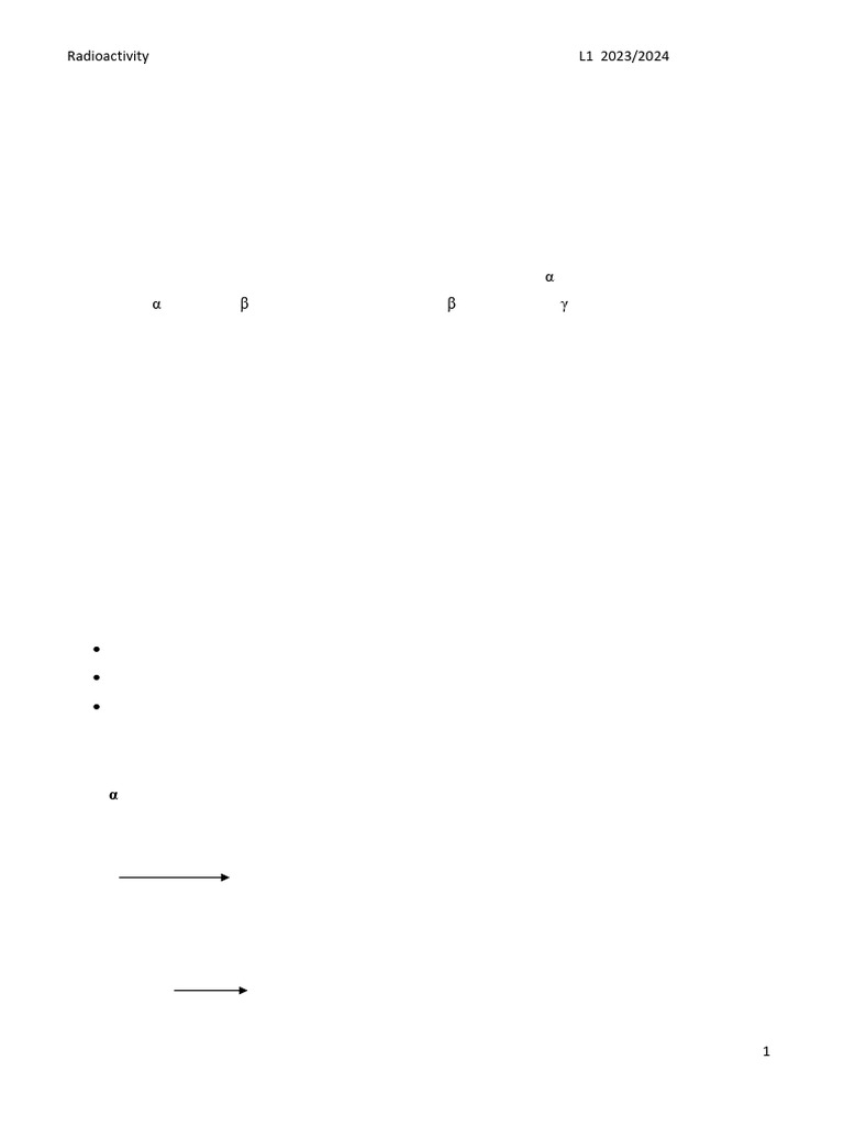 Understanding Radioactivity and Its Types | PDF | Radioactive Decay ...