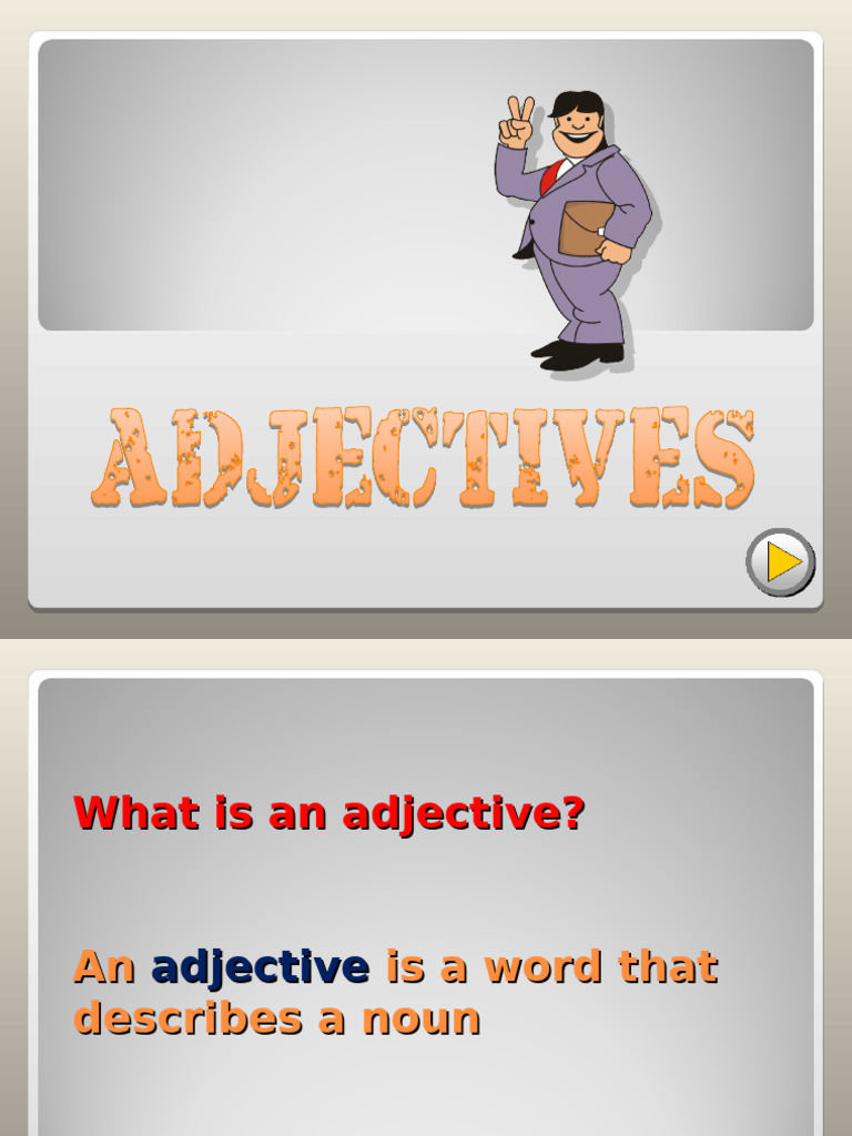 adjectivespptflashcardsfunactivitiesgamespicturedescriptio PDF