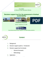 Decision Support Tool For The Assessment of Biofuel Sustainability