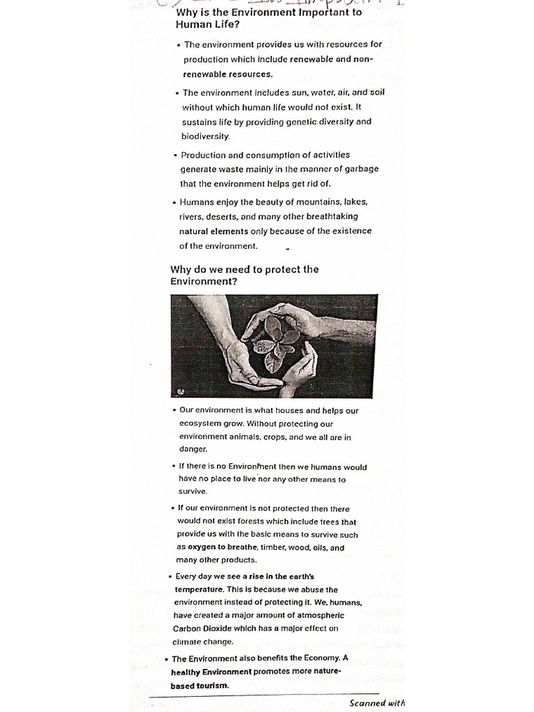 Env and It's Imp | PDF