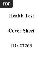 Health Test