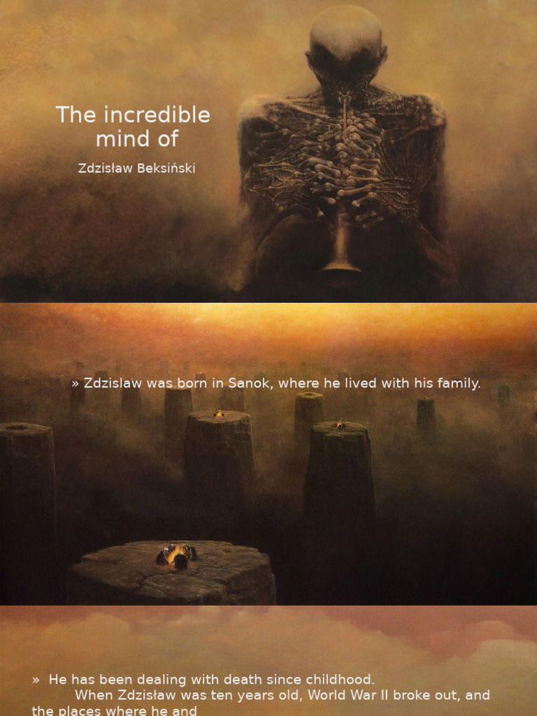 Zdzisław Beksiński: Life and Art | PDF | Classics