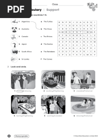KC6 SFE6 Vocabulary