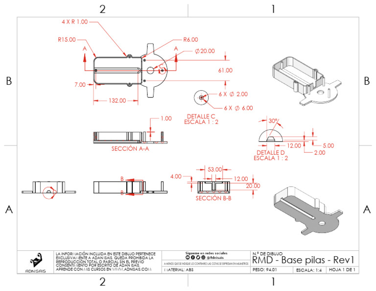 RMD - Base Pilas - Rev1 | PDF