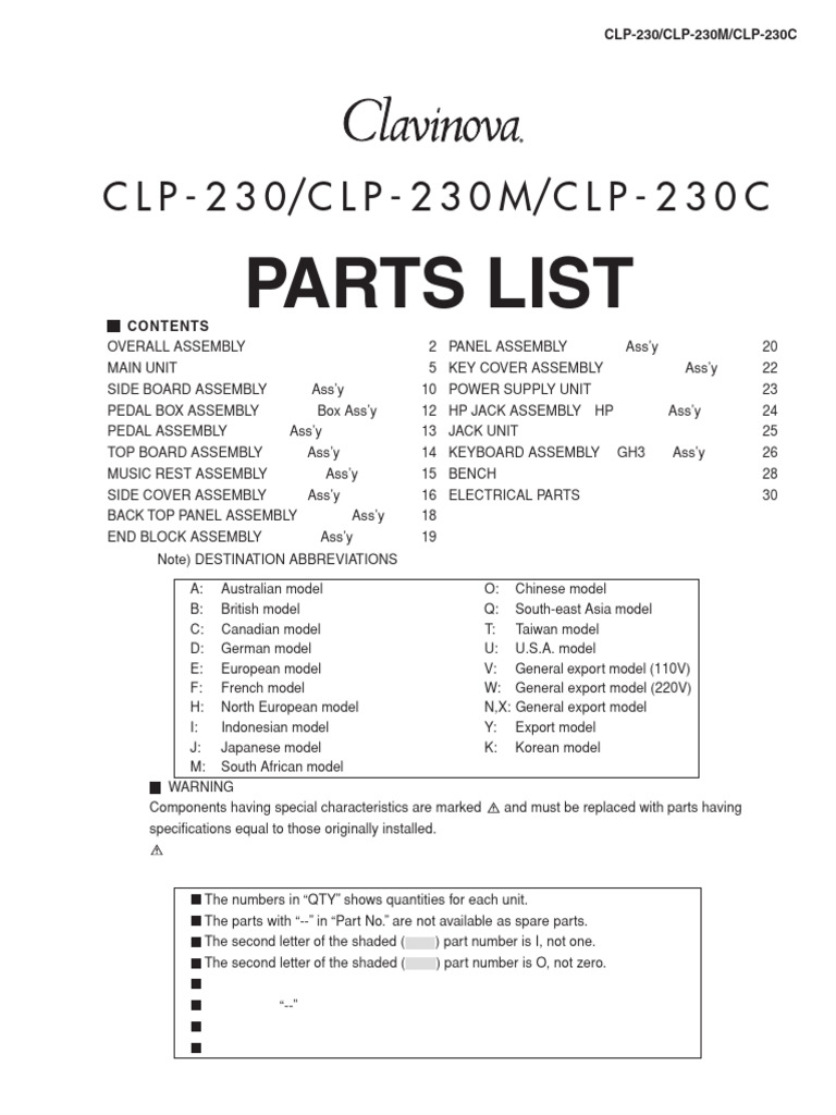 CLP-230 Series Assembly Guide | PDF