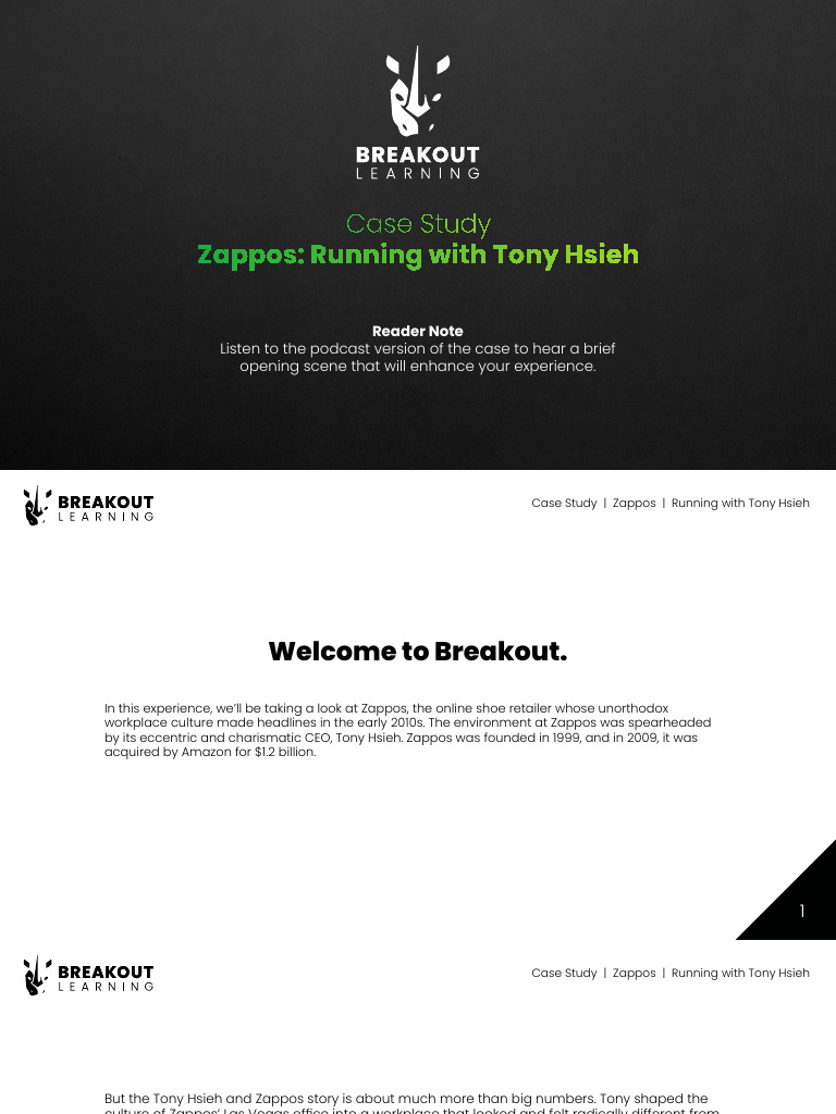 Zappos Pre-Work PDF Za v2 0 21 | PDF | Zappos | Business