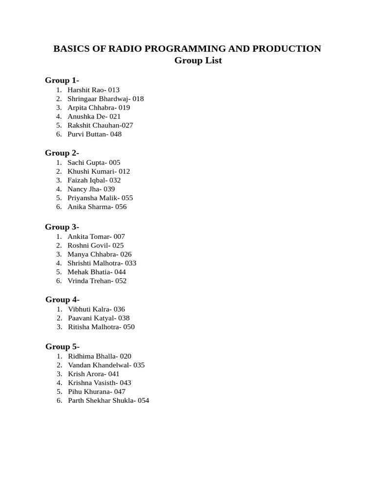 BASICS OF RADIO PROGRAMMING AND PRODUCTION PDF