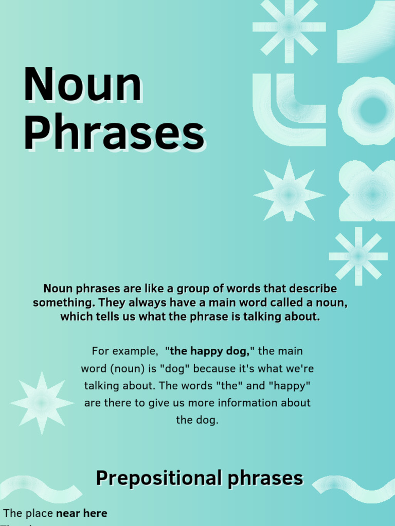 Understanding Noun and Phrase Structures | PDF