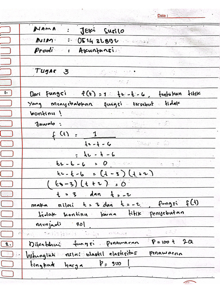 Tugas 3 | PDF