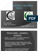 Halal Standardi U Industriji Hrane - Prezentacija