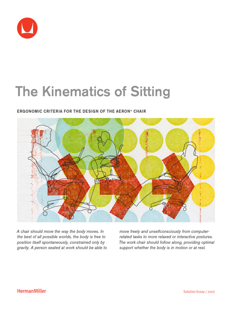 Se The Kinematics of Sitting | PDF | Pelvis | Human Factors And Ergonomics