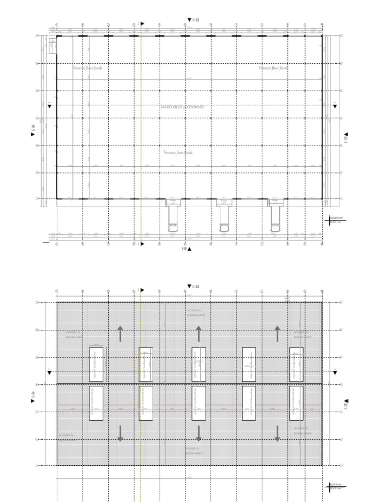 Warehouse Construction Floor Plans | PDF | Building Engineering ...