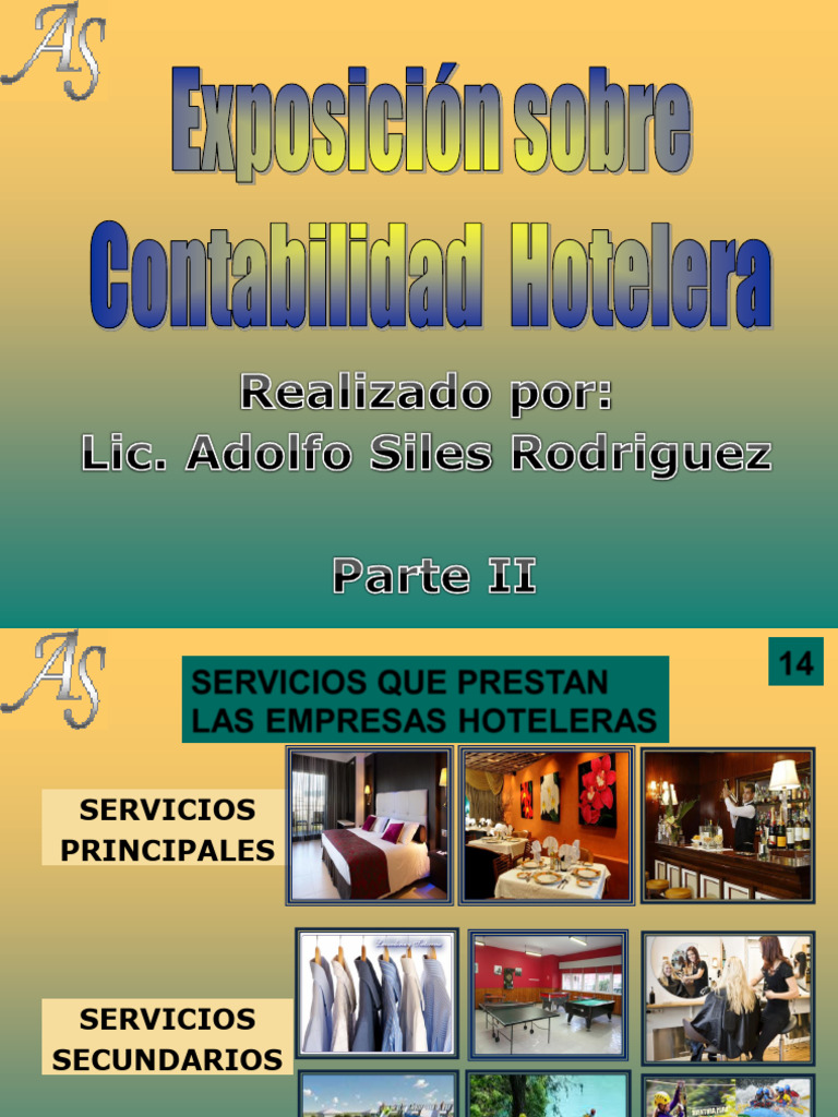 Expocision De Contabilidad De Servicios 2 Pdf Economias