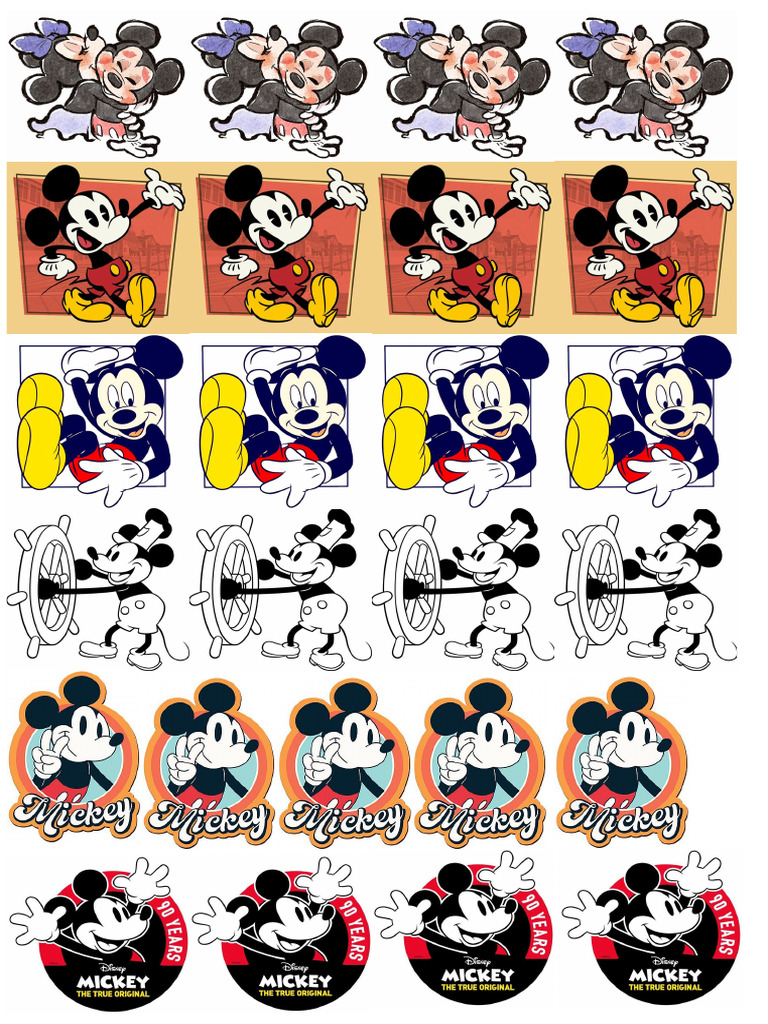 Stickers Mickey | PDF