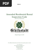 Gluckstadt Residential Rental Inspection Ordinance