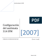 Configuración del autómata IFM