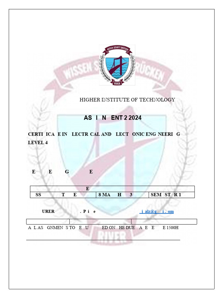Engineering Science Assignment 2024 | PDF | Force | Physics