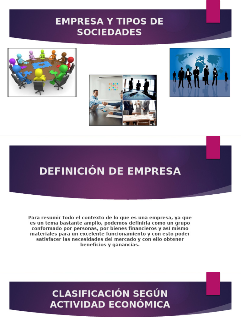 Tipos de Empresas y Sociedades Explicadas | PDF | Business | Impuestos