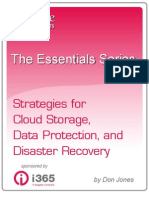 Strategies for Cloud Storage, Data Protection, And Disaster Recovery