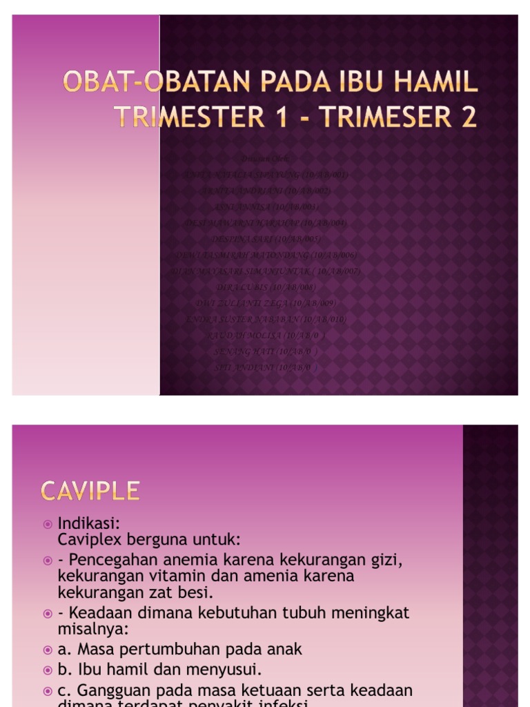 12 Merk Vitamin Untuk Ibu Hamil Yang Bagus Di Indonesia
