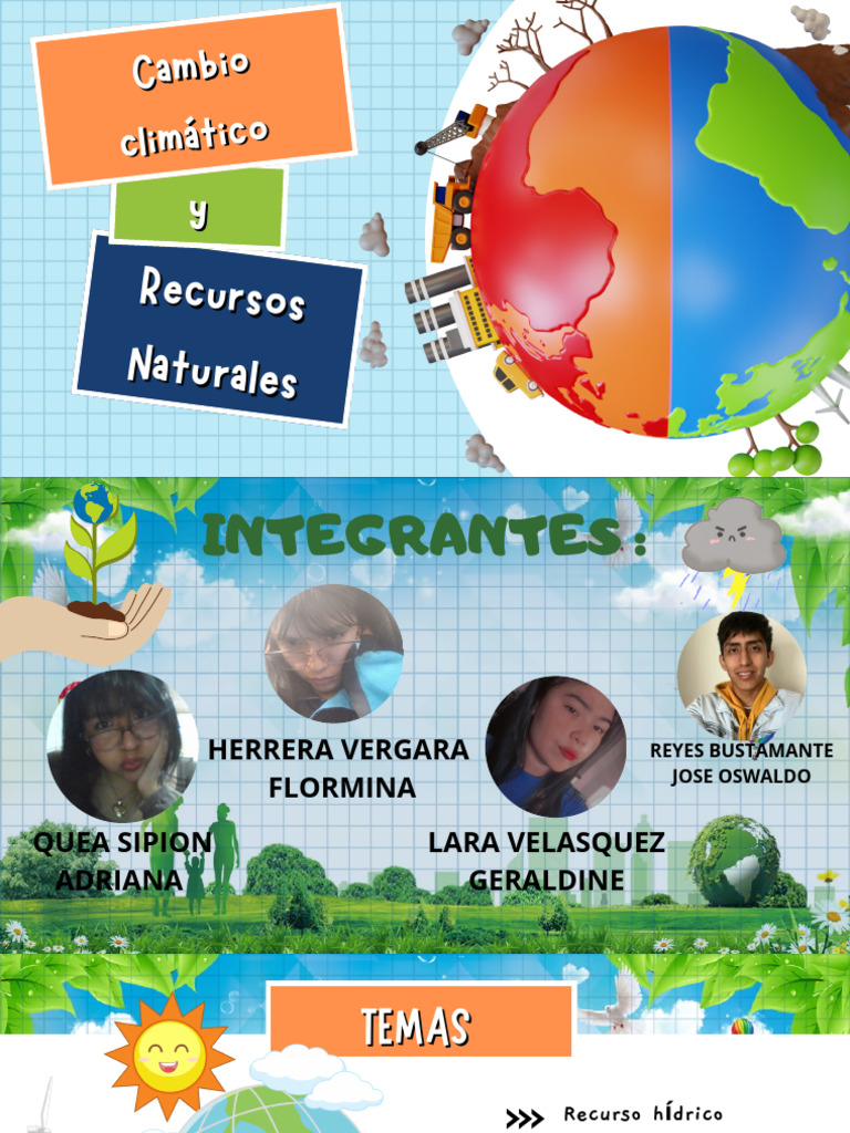 Global Climate Change Presentation in A Colorful Fun Style | PDF ...
