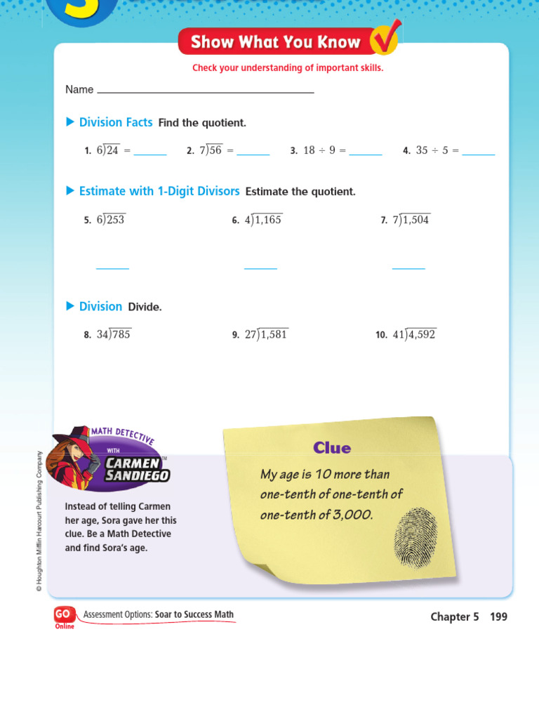 Divide Decimals Chapter 5 | PDF | Division (Mathematics) | Decimal
