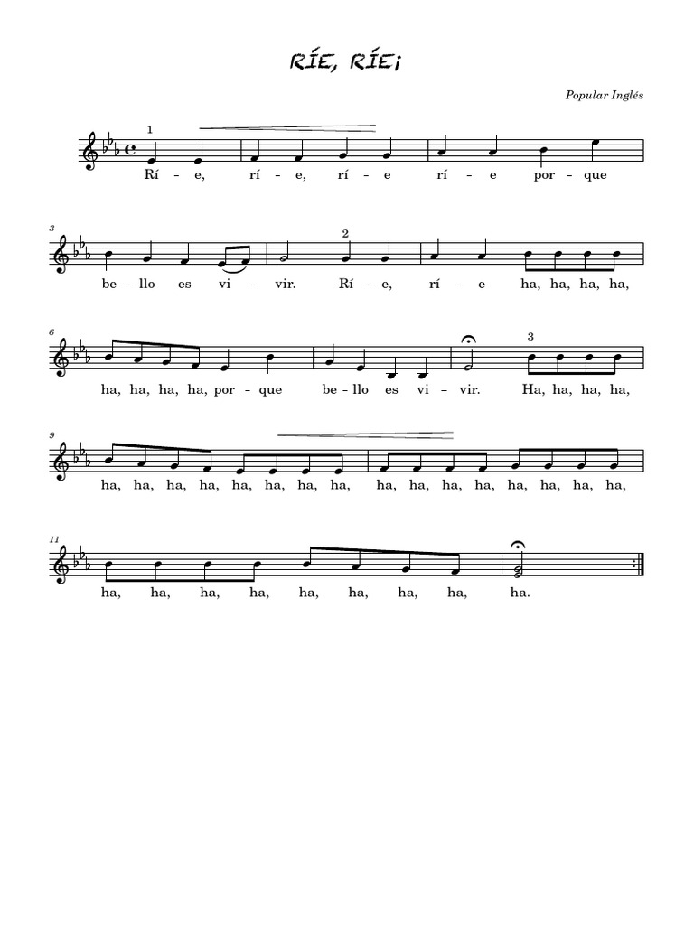 Ríe, Ríe¡ | PDF