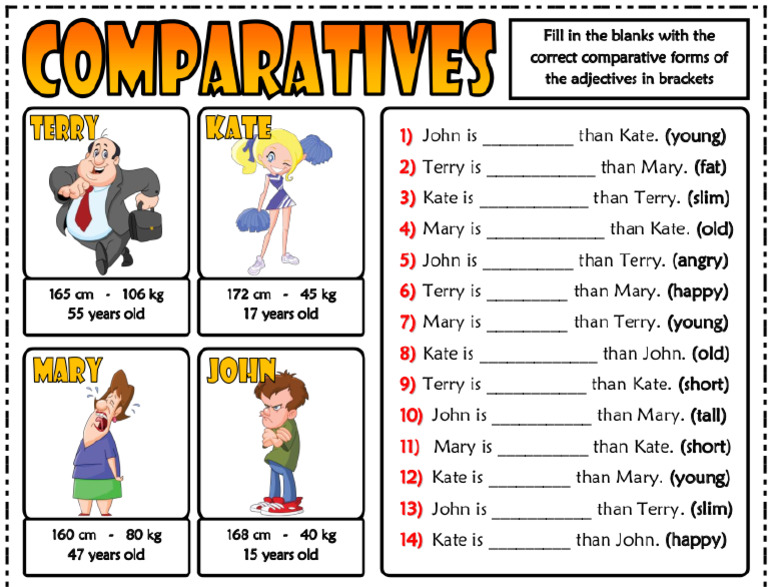 Comparative Exercises | PDF