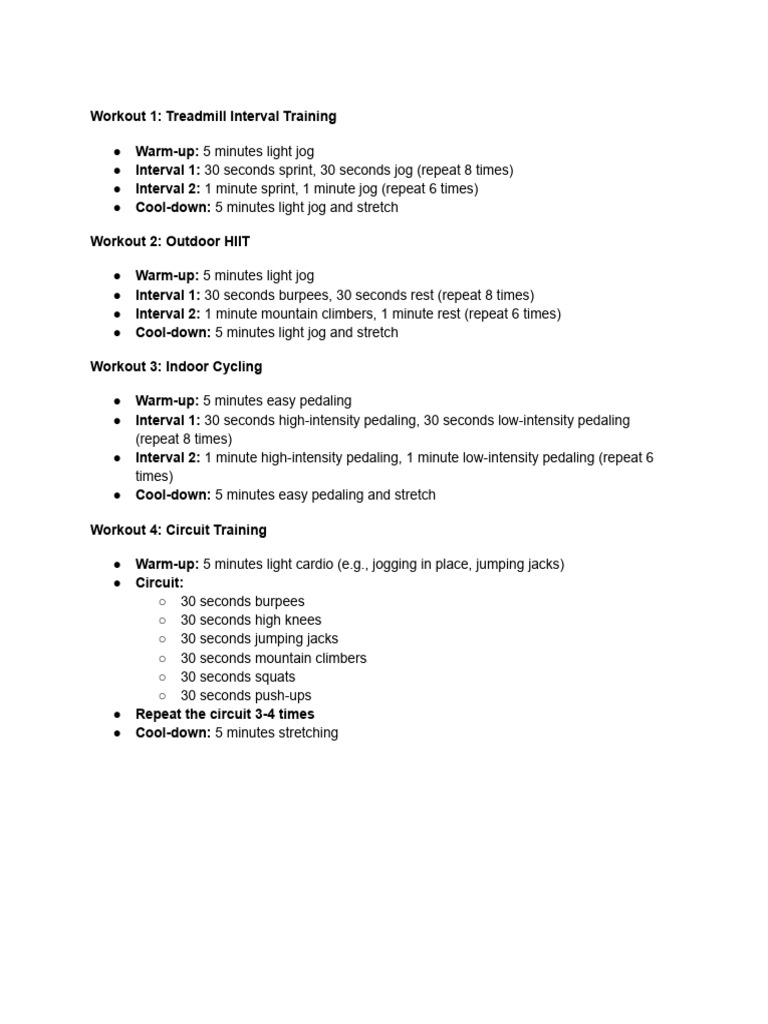 500 Calorie Burn Hiit Circuits Pdf