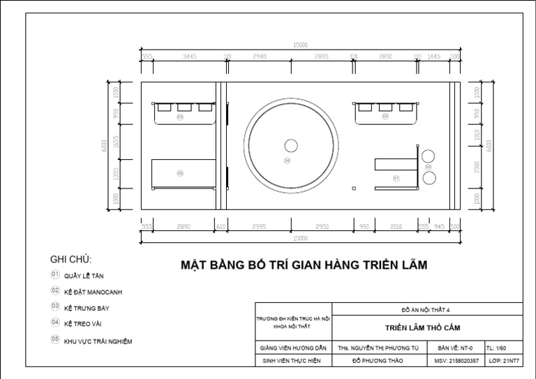 Mat Bang Bo Tri Noi That | PDF