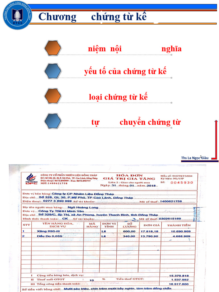 Chuong 3 - Chung Tu Ke Toan | PDF
