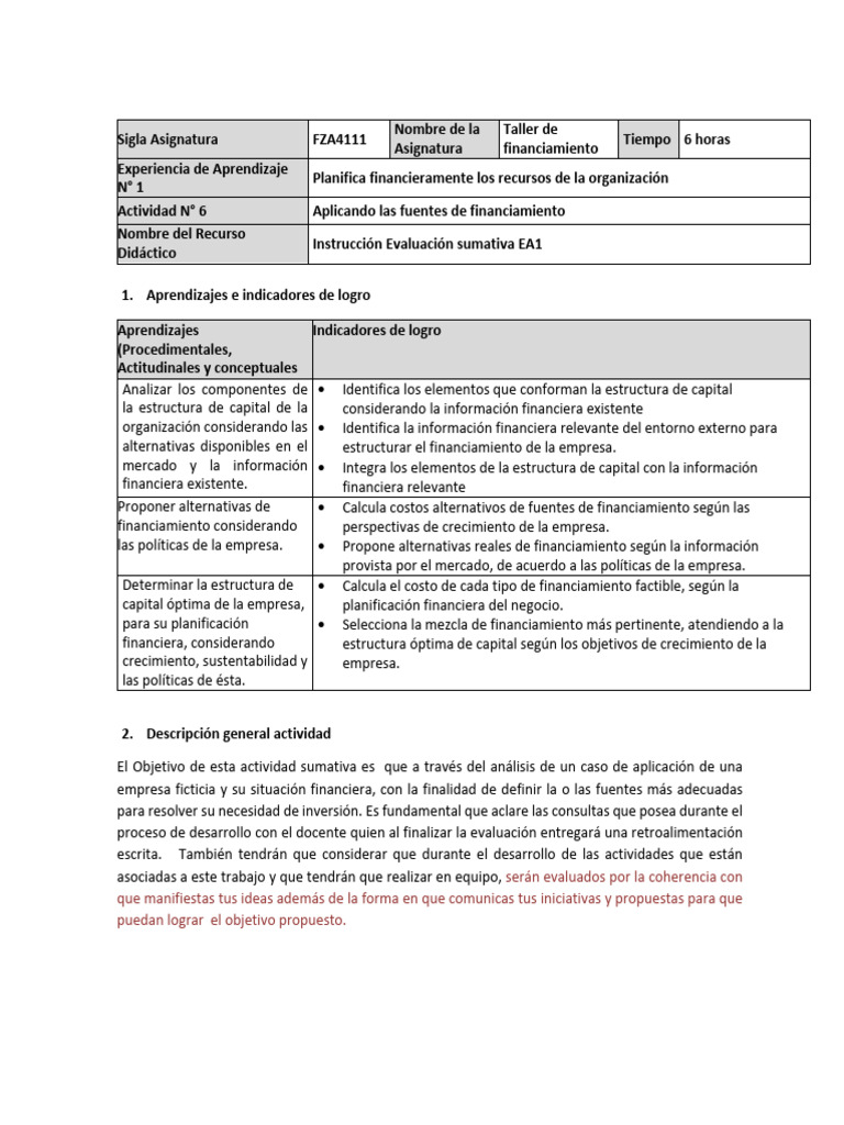 RA9 Act5 Instrucciones Ev Sumativa2 | PDF | Business | Tipo de cambio