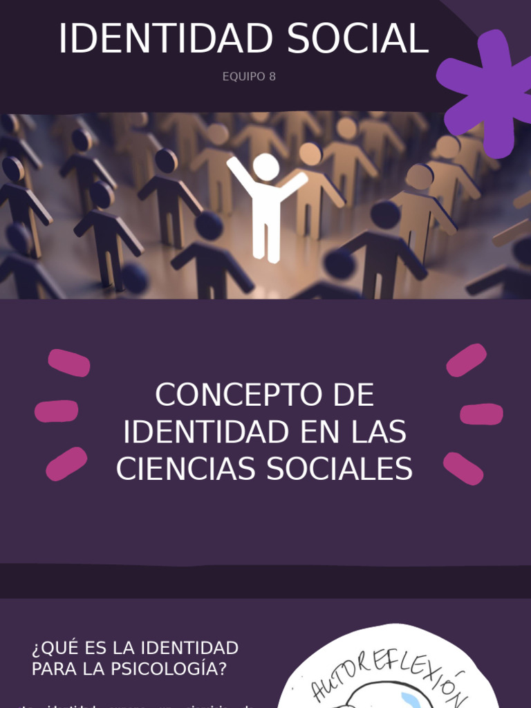 Conceptos Clave de Identidad Social | PDF | Grupo social | Comportamiento