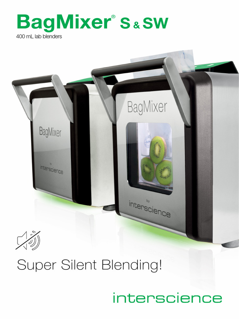 BagMixer® S & SW 400 mL Lab Blenders | PDF | Technology & Engineering